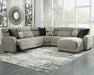 Colleyville Power Reclining Sectional with Chaise Sectional Ashley Furniture