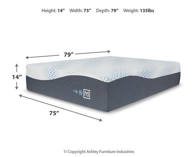 Millennium Luxury Gel Memory Foam Mattress and Base Set Mattress Set Ashley Furniture