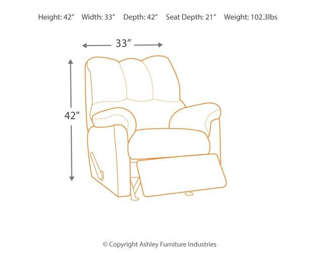 Darcy Recliner Recliner Ashley Furniture