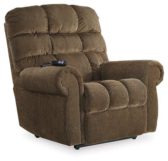 Ernestine Power Lift Chair Recliner Ashley Furniture