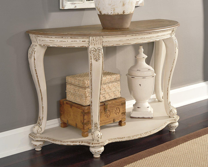 Realyn Sofa Table Sofa Table Ashley Furniture