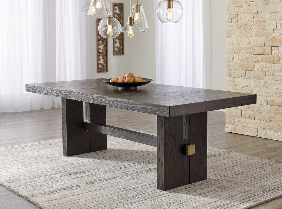 Burkhaus Dining Extension Table Dining Table Ashley Furniture