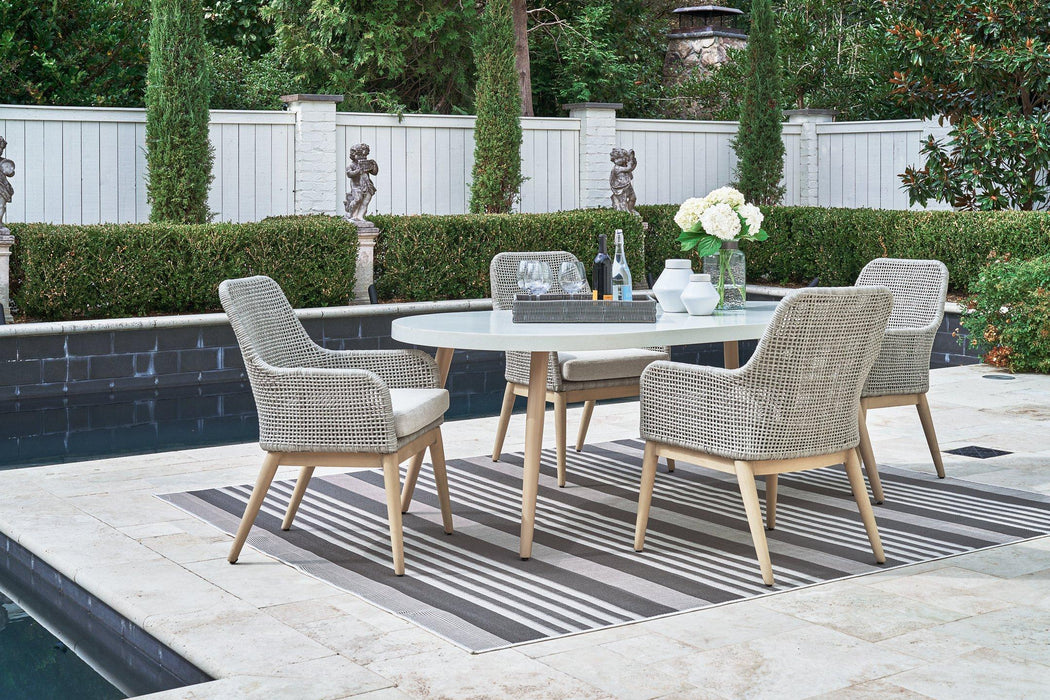 Seton Creek Outdoor Dining Set Outdoor Dining Set Ashley Furniture