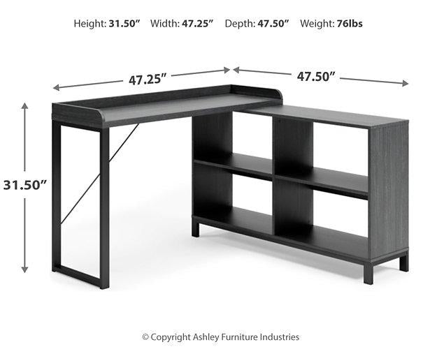 Yarlow Home Office L-Desk Desk Ashley Furniture