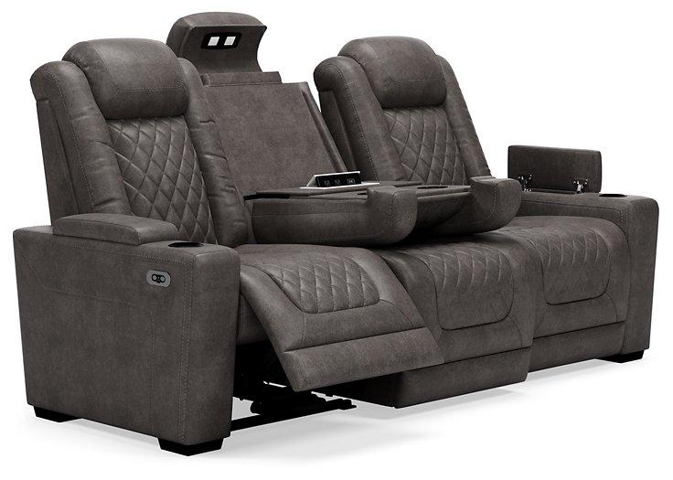 HyllMont Power Reclining Sofa Sofa Ashley Furniture