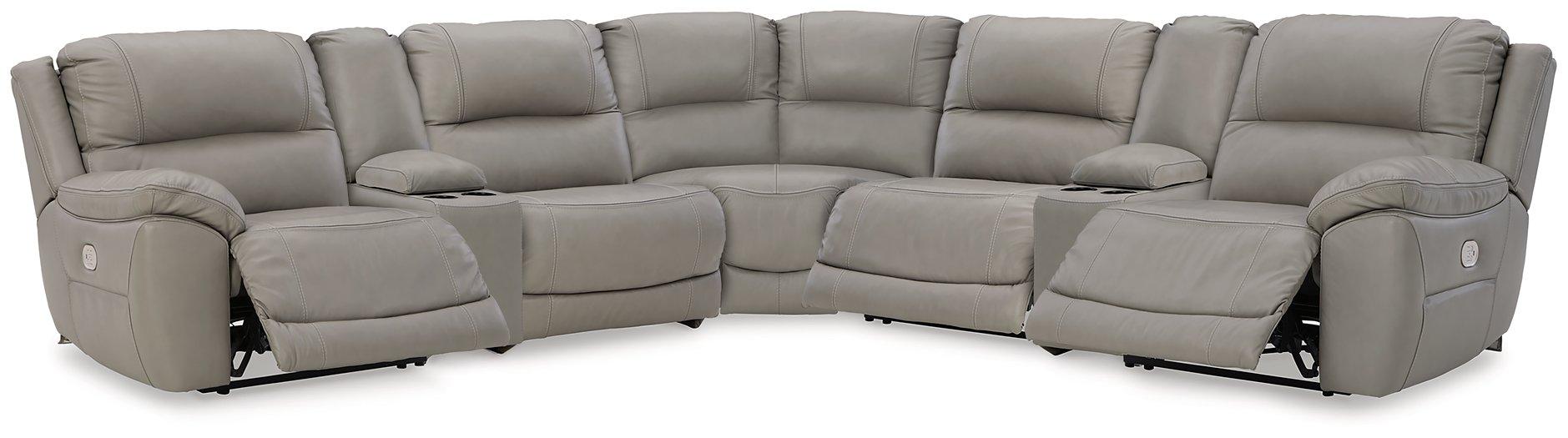 Dunleith Power Reclining Sectional Sectional Ashley Furniture