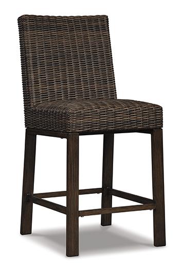 Paradise Trail Bar Stool (Set of 2) Outdoor Barstool Ashley Furniture