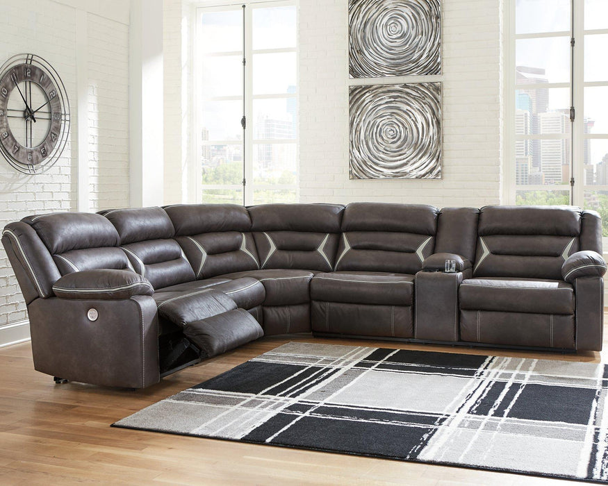 Kincord Power Reclining Sectional Sectional Ashley Furniture