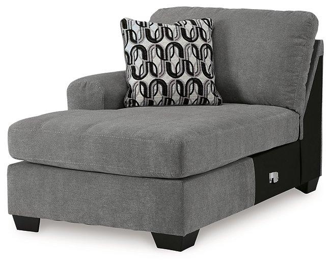 Birkdale Court Sectional with Chaise Sectional Ashley Furniture