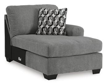 Birkdale Court Sectional with Chaise Sectional Ashley Furniture