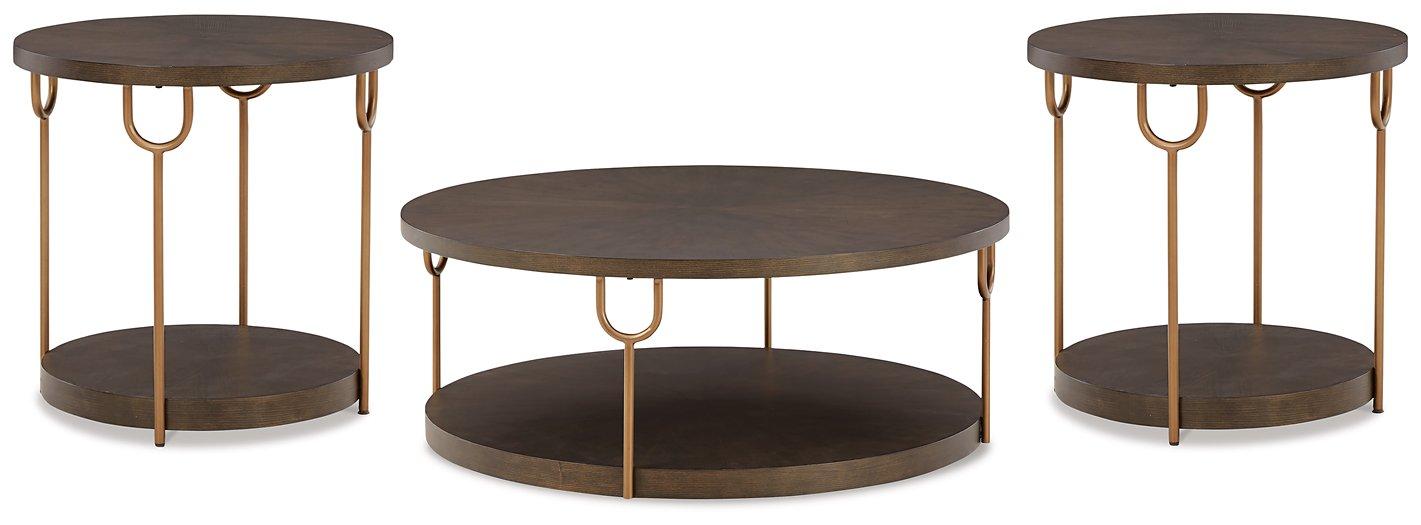 Brazburn Occasional Table Set Table Set Ashley Furniture