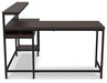 Camiburg Home Office L-Desk with Storage Desk Ashley Furniture