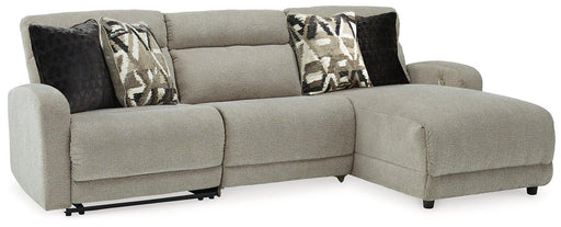 Colleyville Power Reclining Sectional with Chaise Sectional Ashley Furniture