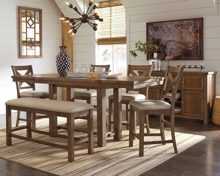 Moriville Counter Height Dining Set Dining Room Set Ashley Furniture