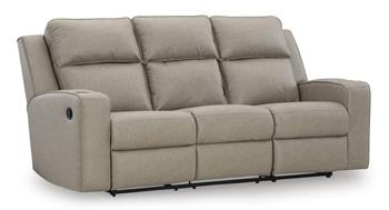 Lavenhorne Reclining Sofa with Drop Down Table Sofa Ashley Furniture