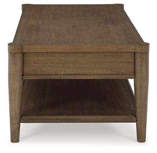 Roanhowe Coffee Table Cocktail Table Ashley Furniture