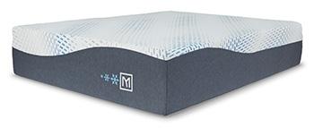 Millennium Luxury Gel Latex and Memory Foam Mattress and Base Set Mattress Set Ashley Furniture