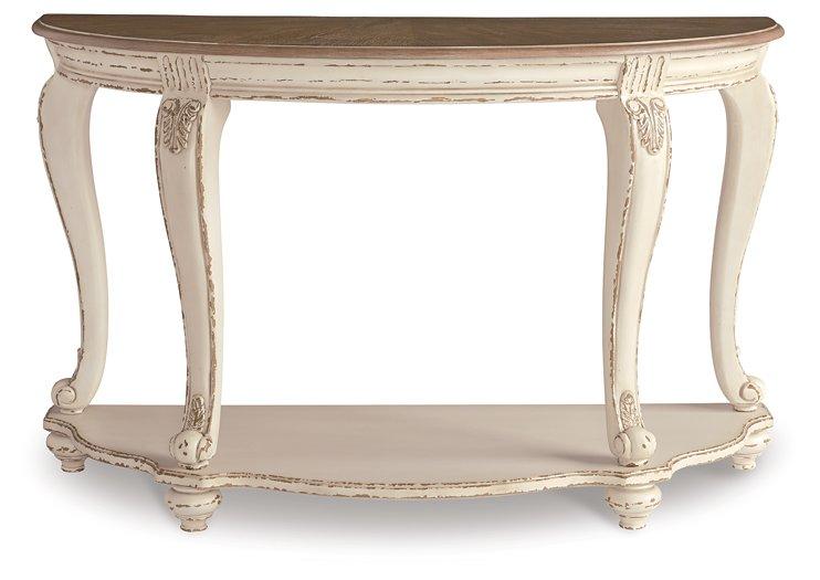 Realyn Sofa Table Sofa Table Ashley Furniture