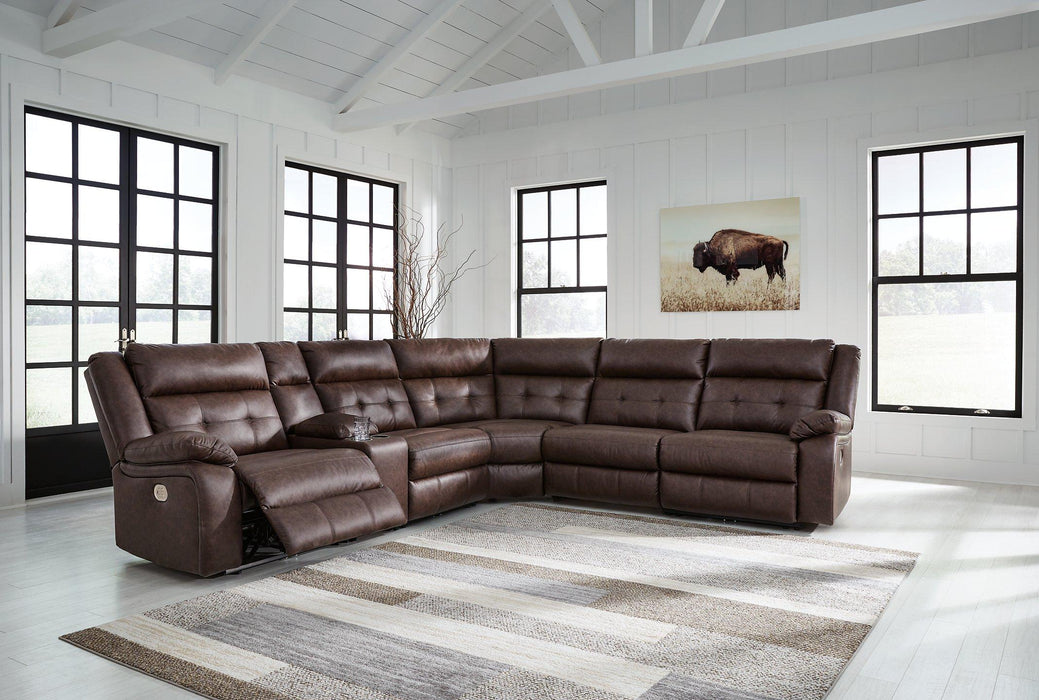 Punch Up Power Reclining Sectional Sectional Ashley Furniture