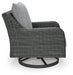 Elite Park Outdoor Swivel Lounge with Cushion Outdoor Seating Ashley Furniture