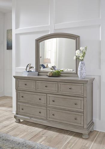 Lettner Dresser and Mirror Dresser & Mirror Ashley Furniture