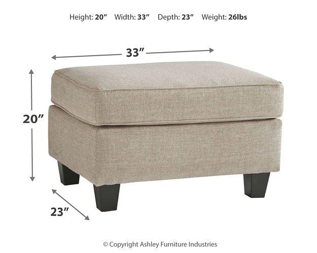 Abney Ottoman Ottoman Ashley Furniture