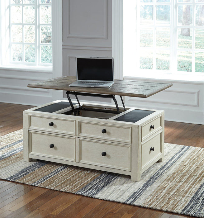 Bolanburg Coffee Table with Lift Top Cocktail Table Lift Ashley Furniture