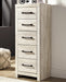 Cambeck Narrow Chest of Drawers Chest Ashley Furniture