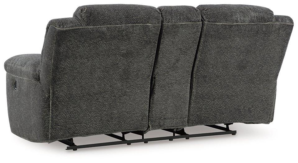 Frohn Reclining Loveseat with Console Loveseat Ashley Furniture