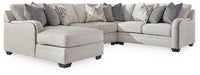 Dellara Sectional with Chaise Sectional Ashley Furniture