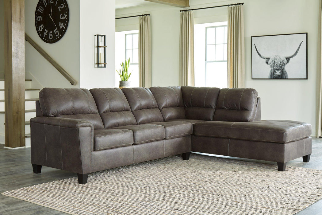 Navi 2-Piece Sectional with Chaise Sectional Ashley Furniture