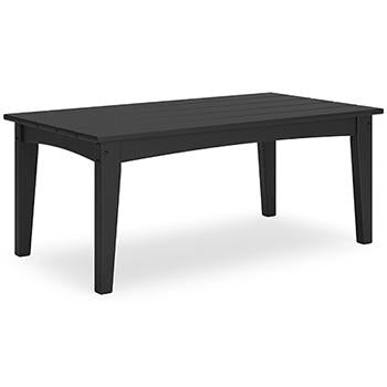 Hyland wave Outdoor Coffee Table Outdoor Cocktail Table Ashley Furniture