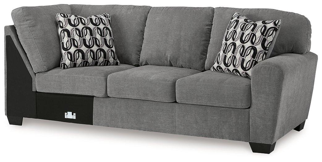 Birkdale Court Sectional with Chaise Sectional Ashley Furniture