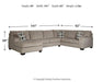 Ballinasloe 3-Piece Sectional with Chaise Sectional Ashley Furniture