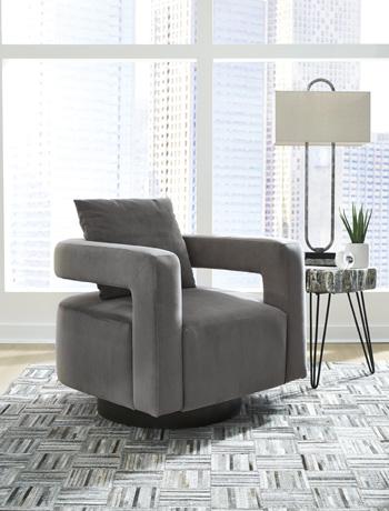 Alcoma Swivel Accent Chair Accent Chair Ashley Furniture