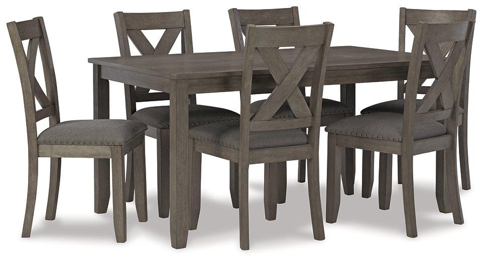 Caitbrook Dining Table and Chairs (Set of 7) Dining Table Ashley Furniture