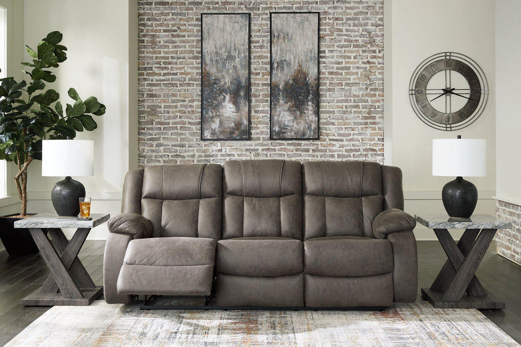 First Base Reclining Sofa Sofa Ashley Furniture