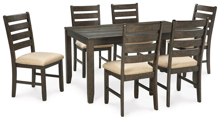 Rokane Dining Table and Chairs (Set of 7) Dining Table Ashley Furniture