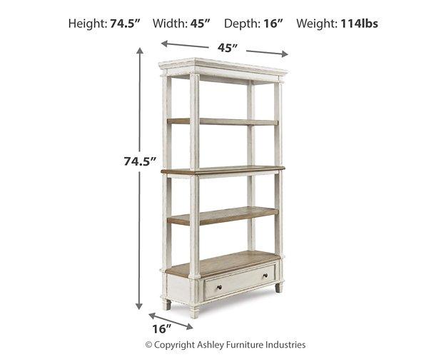 Realyn 75" Bookcase Bookcase Ashley Furniture