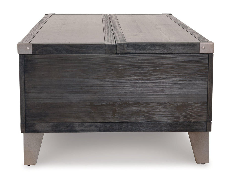 Todoe Coffee Table with Lift Top Cocktail Table Lift Ashley Furniture