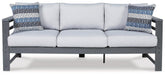 Amora Outdoor Sofa with Cushion Outdoor Seating Ashley Furniture