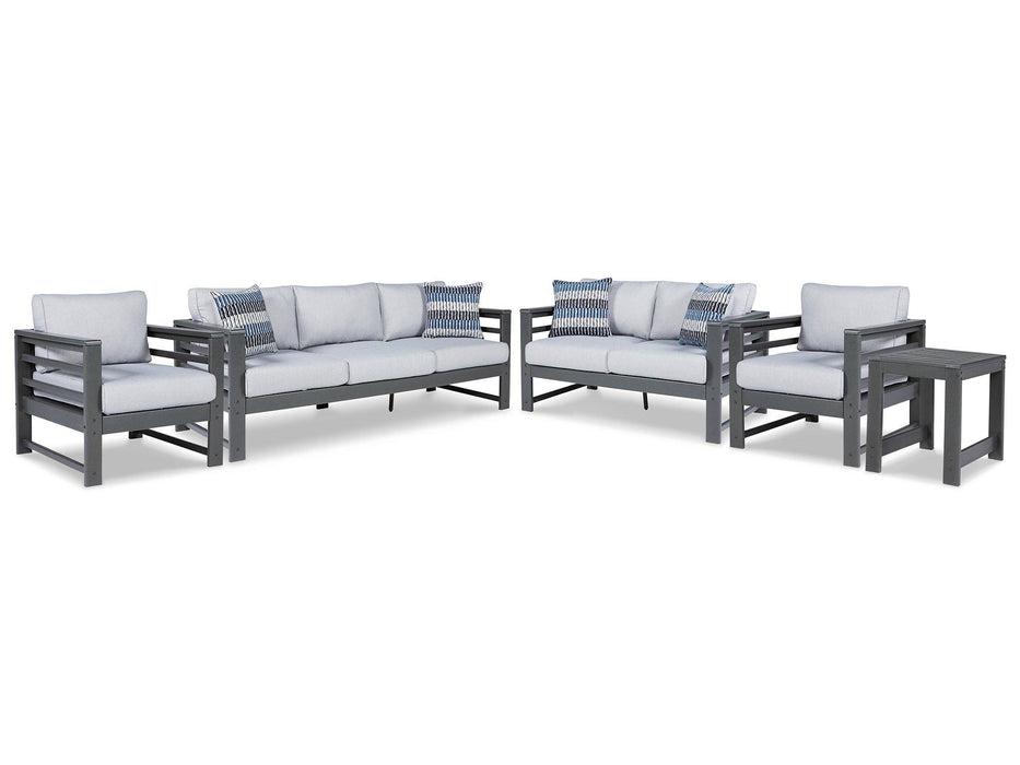 Amora Outdoor Seating Set Outdoor Table Set Ashley Furniture