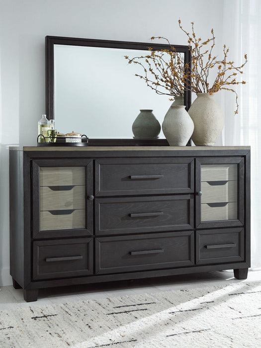 Foyland Dresser and Mirror Dresser & Mirror Ashley Furniture