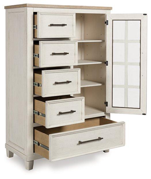 Shaybrock Door Chest Chest Ashley Furniture