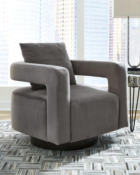 Alcoma Swivel Accent Chair Accent Chair Ashley Furniture