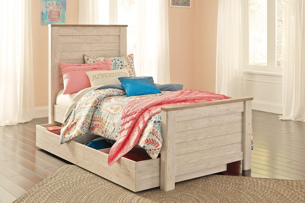 Willowton Bed with 2 Storage Drawers Bed Ashley Furniture