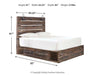 Drystan Bed with 2 Storage Drawers Bed Ashley Furniture