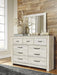 Bellaby Dresser and Mirror Dresser & Mirror Ashley Furniture