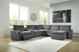 Hartsdale Power Reclining Sectional with Chaise Sectional Ashley Furniture