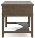 Janismore Home Office Storage Leg Desk Desk Ashley Furniture